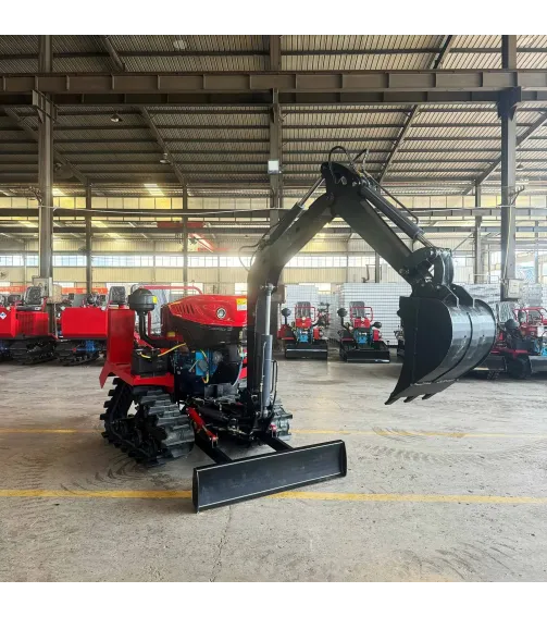 35HP Multifuction Crawler Tractor For Dry land And Paddy Field