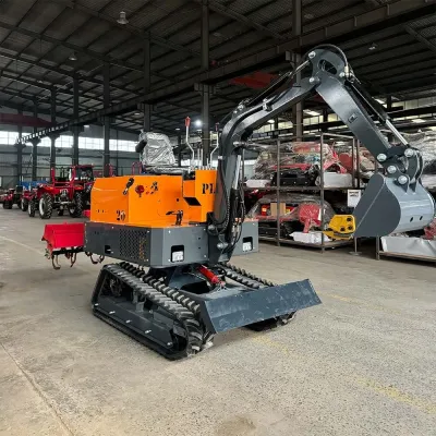 35-horsepower excavating-rotary tilling integrated machine