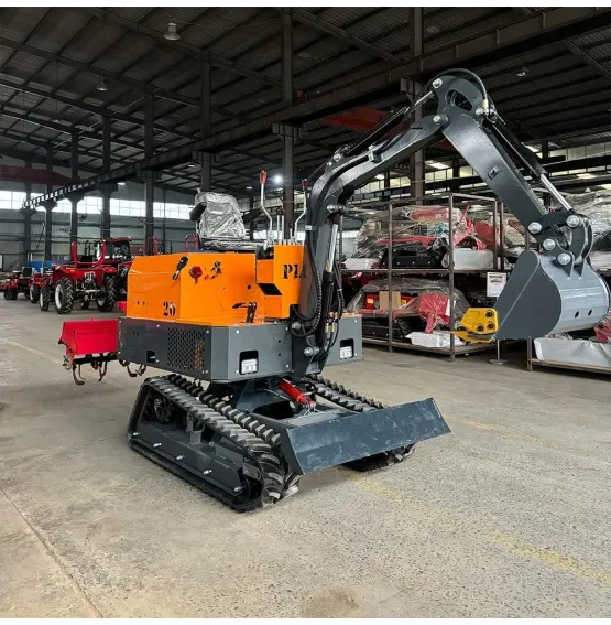 35-horsepower excavating-rotary tilling integrated machine