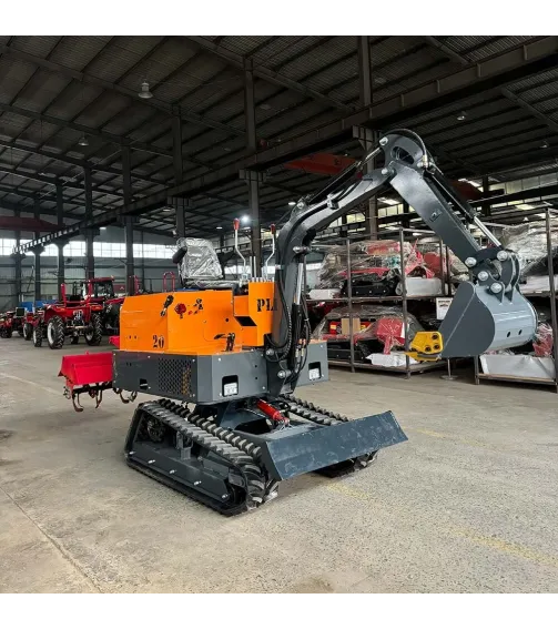 35-horsepower excavating-rotary tilling integrated machine