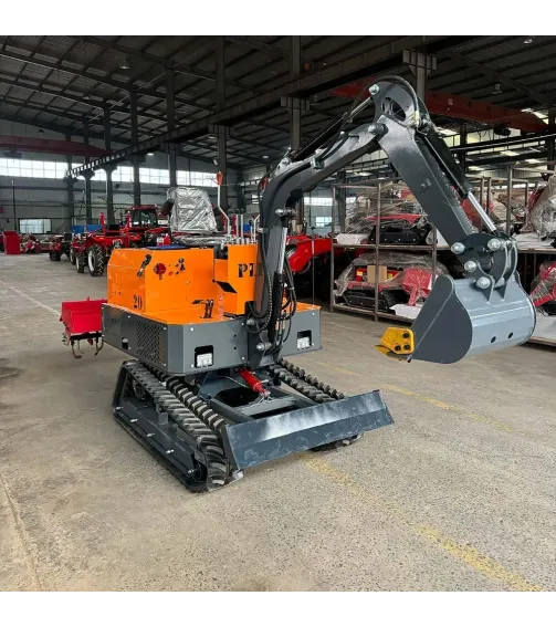 35-horsepower excavating-rotary tilling integrated machine