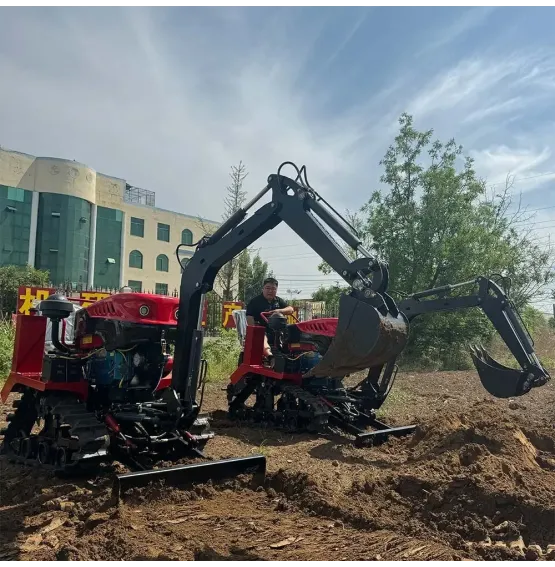 Water and drought dual-use excavator