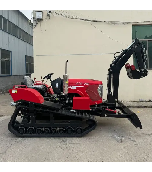 50/HP Multifuction Crawler Tractor For Dry land And Paddy Field